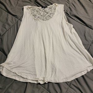 Lace Back Tank